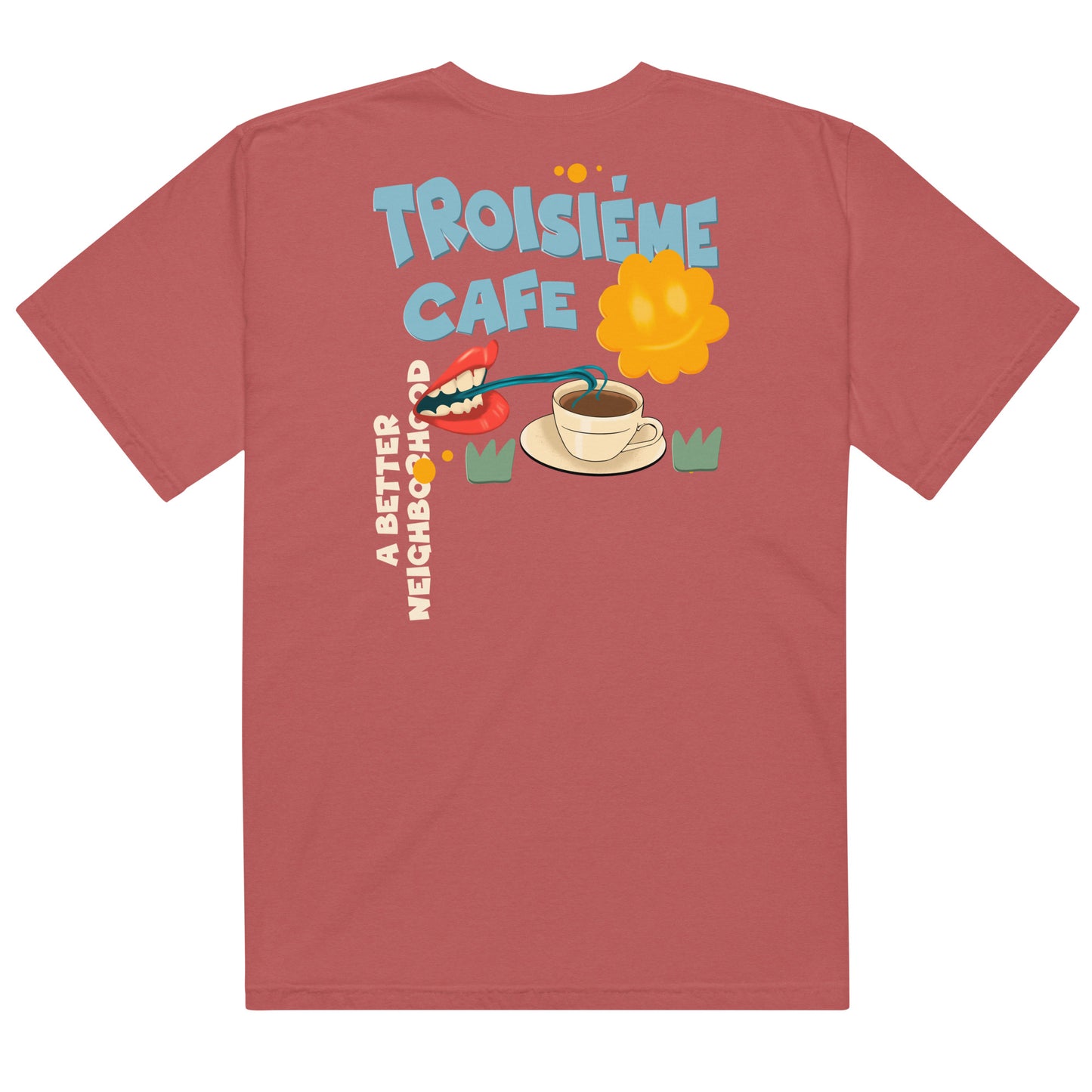 Better Coffee Garment-dyed Heavyweight T-shirt
