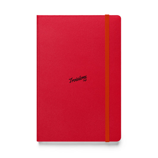 Hardcover bound notebook