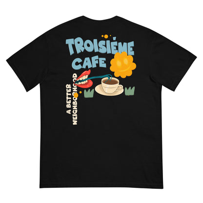 Men’s Garment Dyed Cartoon BCBN Tee