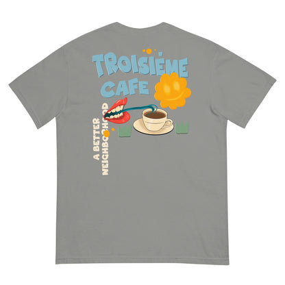 Men’s Garment Dyed Cartoon BCBN Tee