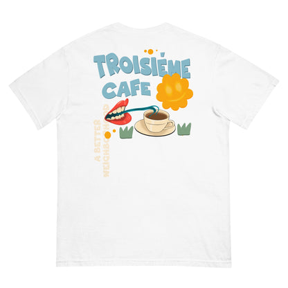 Men’s Garment Dyed Cartoon BCBN Tee