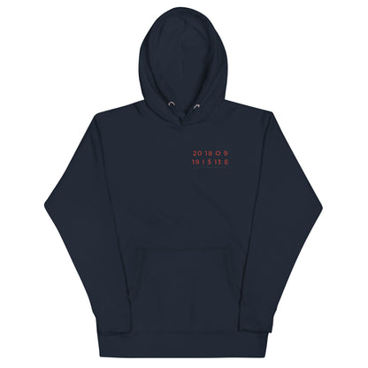 Alphanumeric Unisex Hoodie