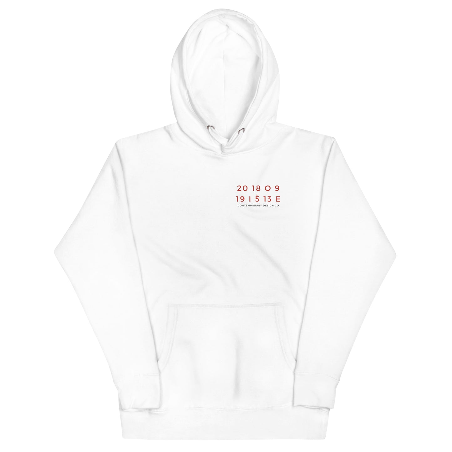 Alphanumeric Unisex Hoodie